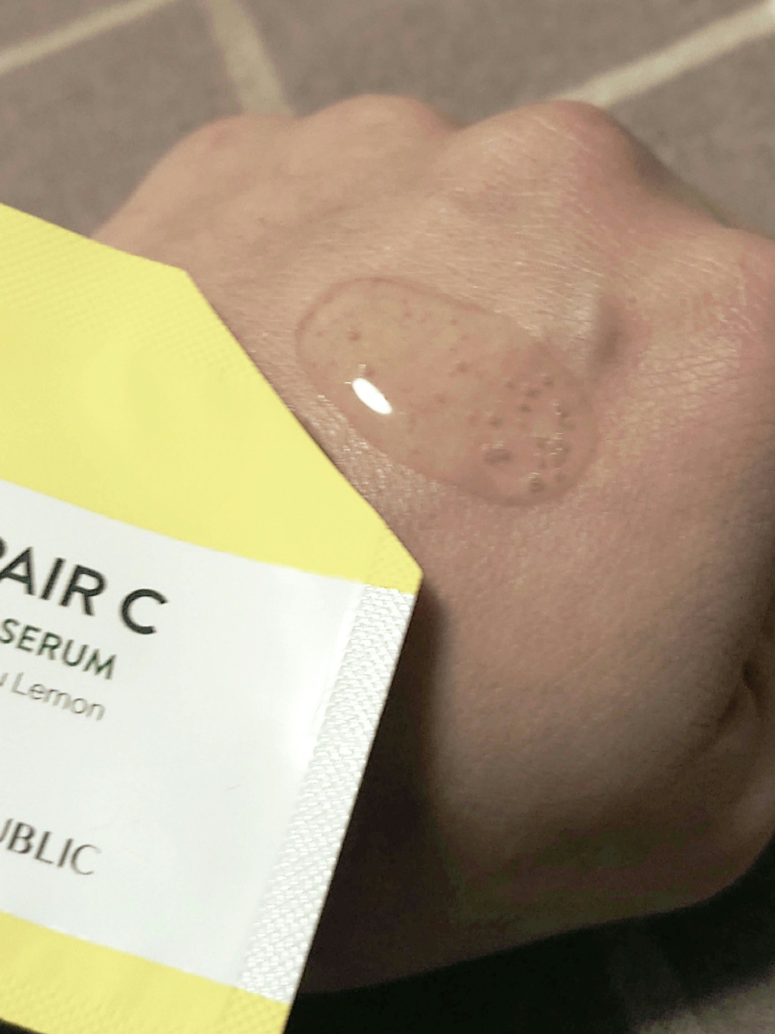 ビタペアC 集中美容液スペシャルセット/ネイチャーリパブリック/美容液を使ったクチコミ（2枚目）