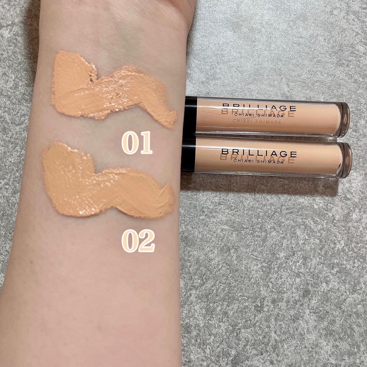 デザイニング コンシーラー/ブリリアージュ/リキッドコンシーラーを使ったクチコミ(2枚目)