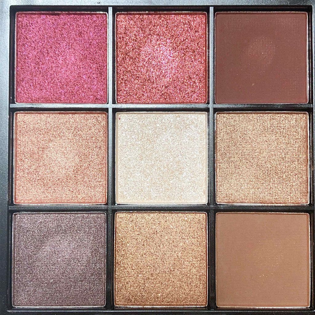 UR GLAM BLOOMING EYE COLOR PALETTE/U R GLAM/アイシャドウパレットを使ったクチコミ(2枚目)