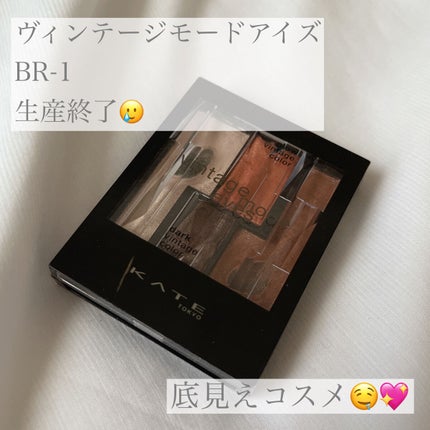ヴィンテージモードアイズ/KATE/アイシャドウパレットを使ったクチコミ(1枚目)