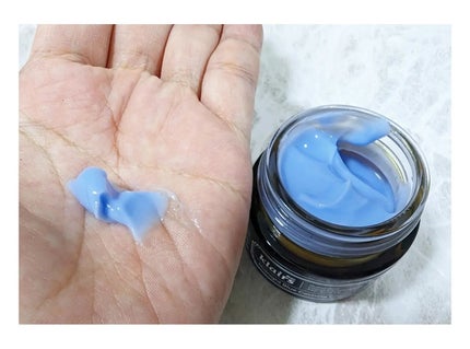 ミッドナイトブルーカーミングクリーム/Klairs/フェイスクリームを使ったクチコミ(4枚目)