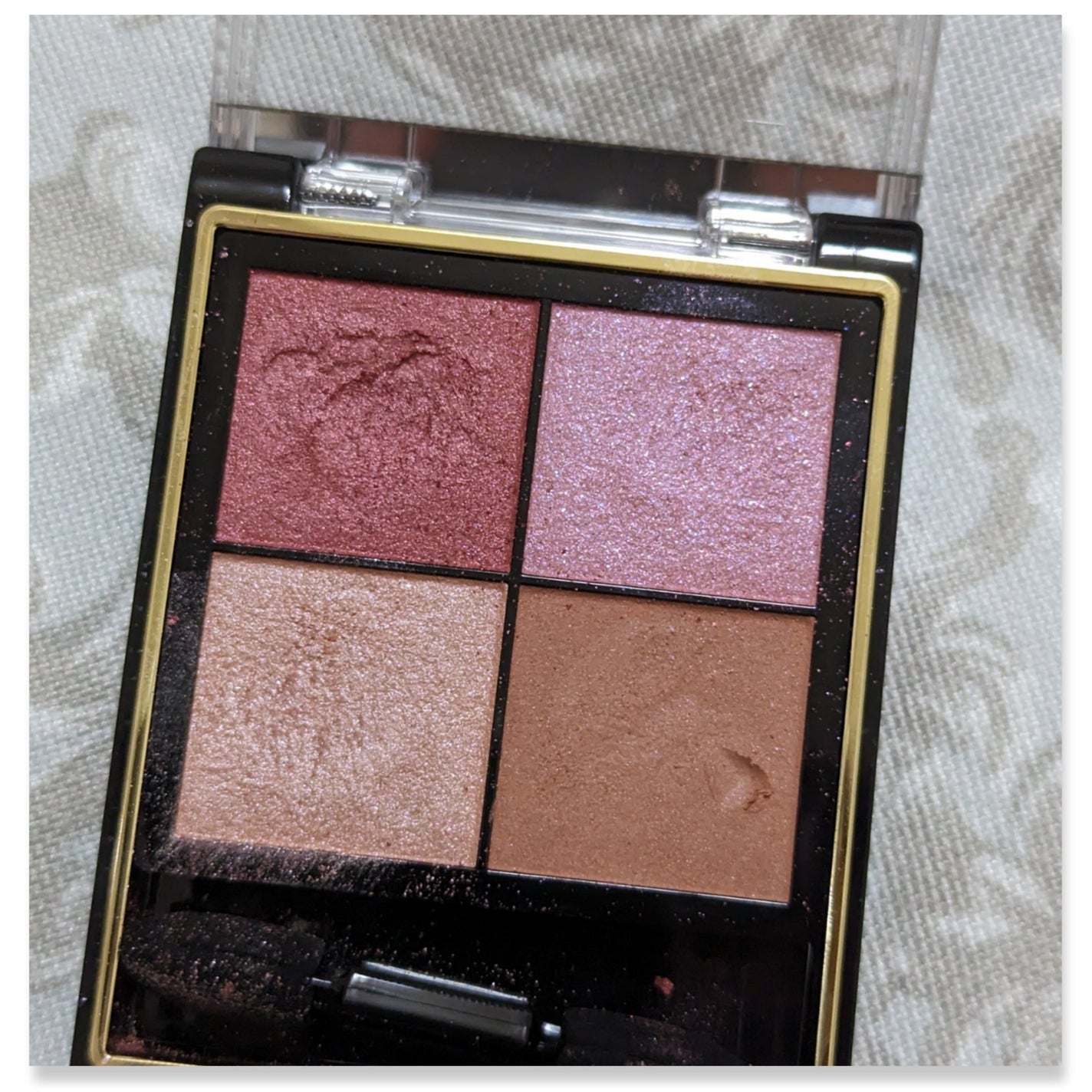 リアルクローズシャドウ/excel/アイシャドウパレットを使ったクチコミ(3枚目)