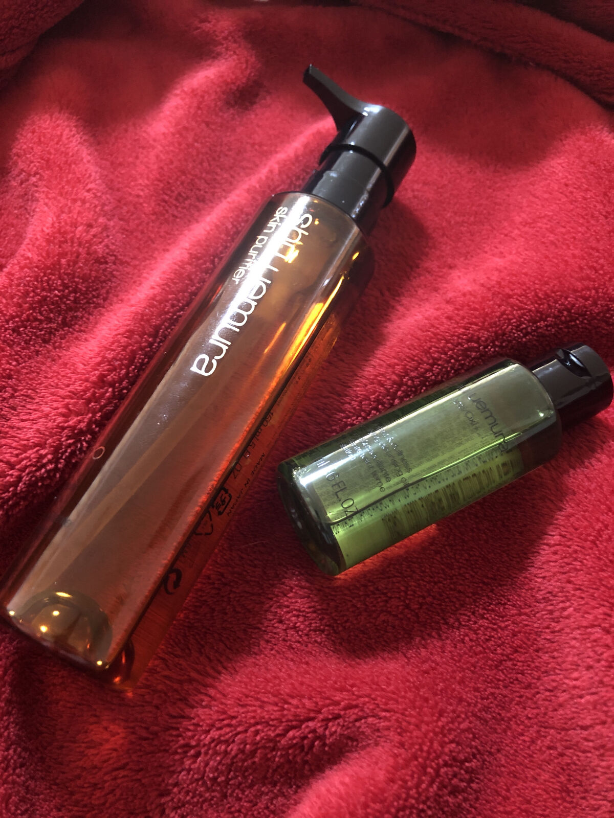 A/O+ P.M.クリア ユース ラディアント クレンジング オイル/shu uemura/オイルクレンジングを使ったクチコミ（2枚目）