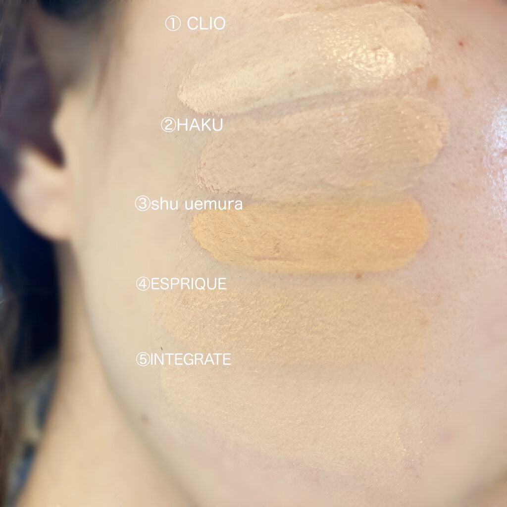 プロフィニッシュファンデーション/インテグレート/パウダーファンデーションを使ったクチコミ(6枚目)