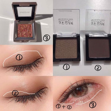 UR GLAM　POWDER EYESHADOW ゴールドブラウン〈パールラメ〉/U R GLAM/シングルアイシャドウの画像