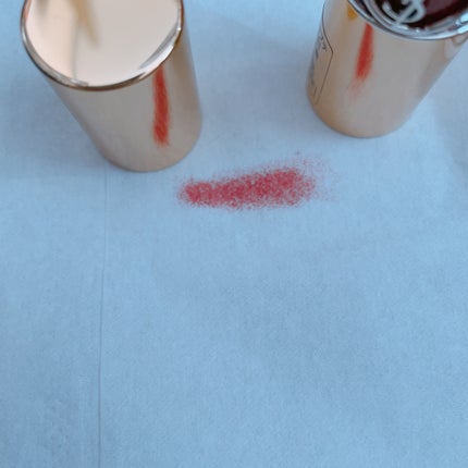 ルージュ ヴォリュプテ シャイン/YVES SAINT LAURENT BEAUTE/口紅を使ったクチコミ(2枚目)