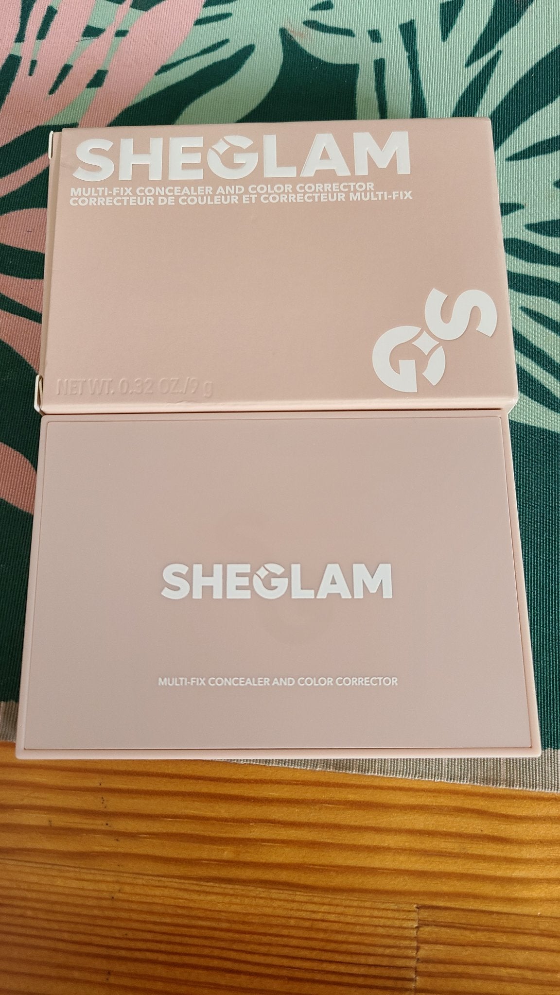 マルチフィックスコンシーラー&カラーコレクター/SHEGLAM/パレットコンシーラーを使ったクチコミ(2枚目)