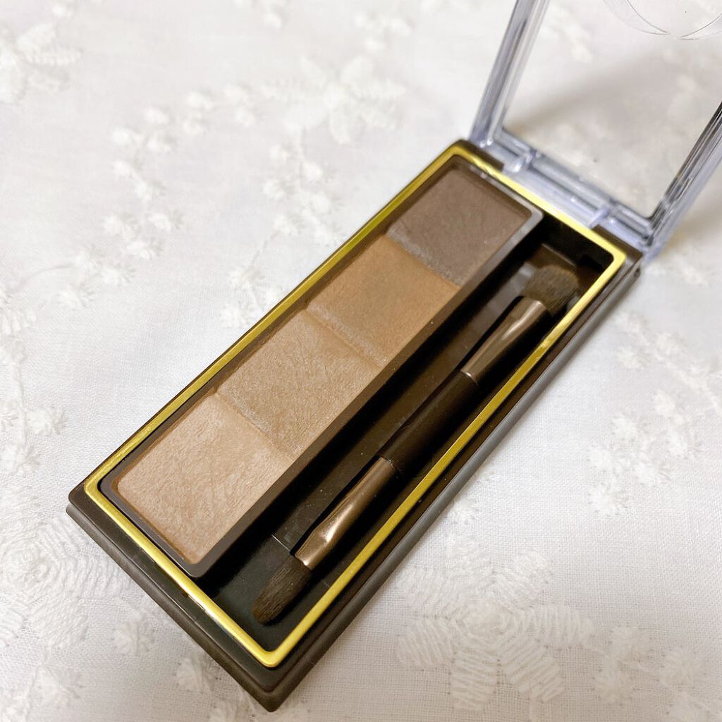 カラーオン アイブロウ CO01 ナチュラルブラウン/excel/眉マスカラを使ったクチコミ（2枚目）