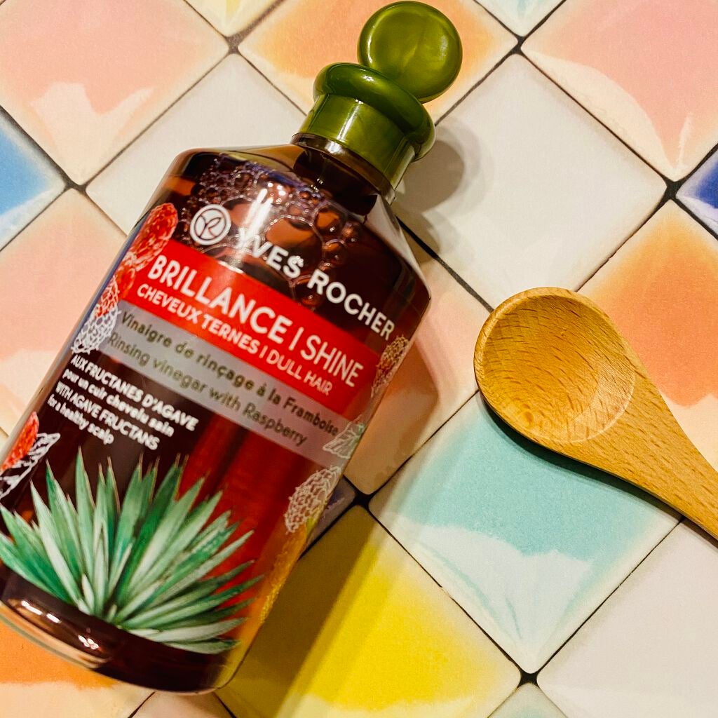 リンシングビネガー シルキーシャイン さらキララズベリー/イヴ・ロシェ/洗い流すヘアトリートメントを使ったクチコミ(2枚目)