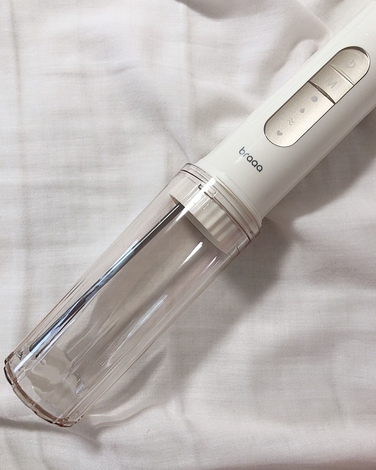 ポータブルジェットウォッシャー/braaa/歯ブラシを使ったクチコミ（3枚目）