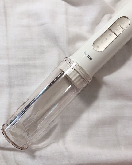 ポータブルジェットウォッシャー/braaa/歯ブラシを使ったクチコミ(3枚目)