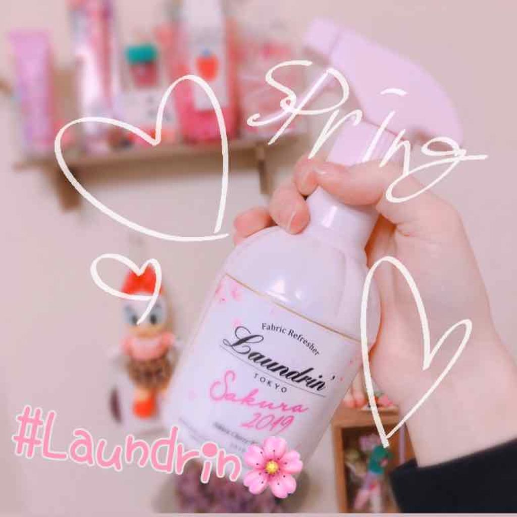ファブリックミスト サクラチェリーブロッサム2026/ランドリン/ファブリックミストを使ったクチコミ（1枚目）