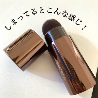 Satsuki🌙パーソナルカラー診断士【ブルベ冬】 on LIPS 「⁡【SIXPLUSの持ち運びブラシ】⁡⁡SIXPLUS回転式パ..」（3枚目）