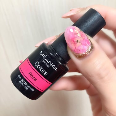 Petit Price ジュレジェルのクチコミ「ピンクニュアンスネイル🩷


MÉANAILピンクセットの
RoseとRose Pastel
.....」（2枚目）