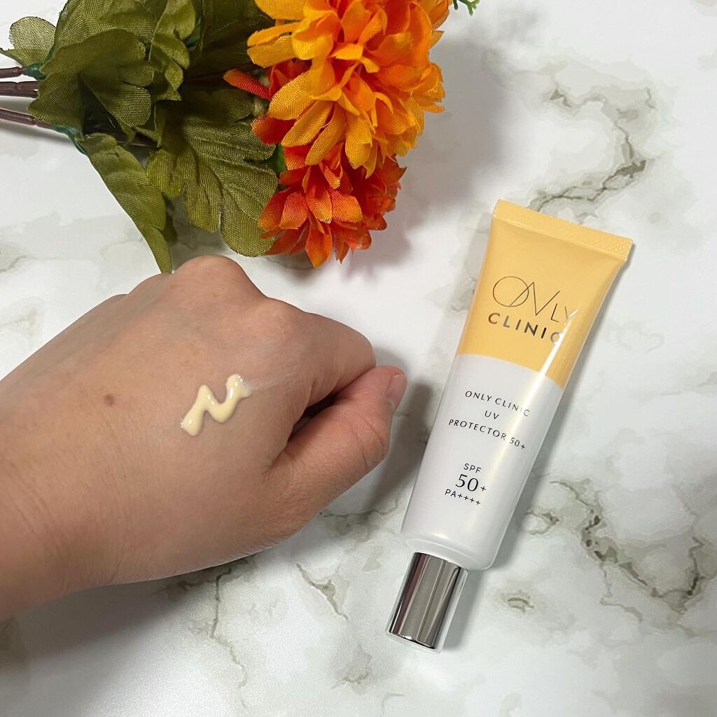 UVプロテクター50+/オンリークリニック/日焼け止めクリームを使ったクチコミ(2枚目)