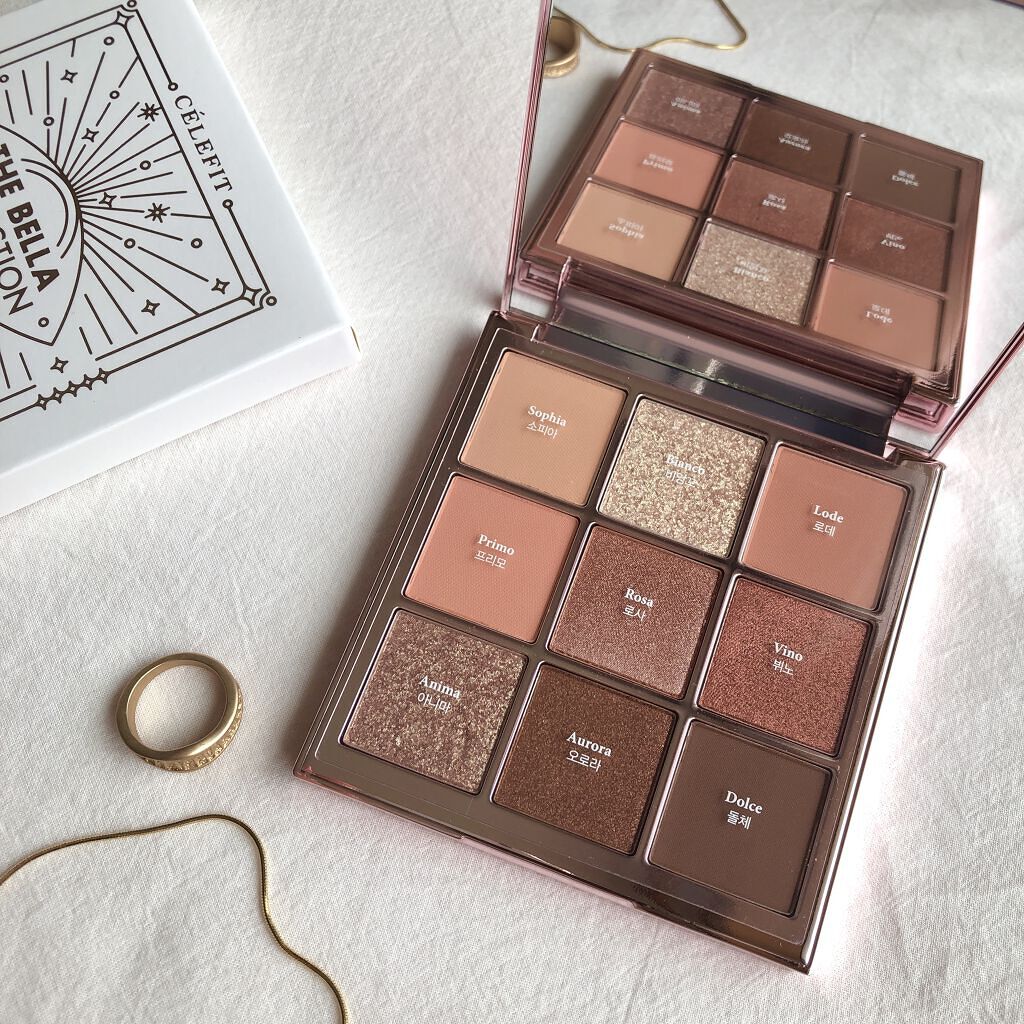 The Bella collection eyeshadow palette/CELEFIT/アイシャドウパレットを使ったクチコミ（1枚目）