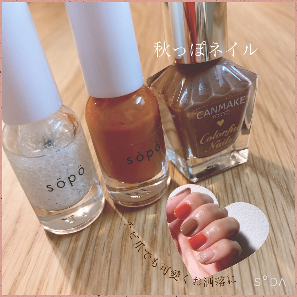 カラフルネイルズ/キャンメイク/マニキュアを使ったクチコミ（1枚目）