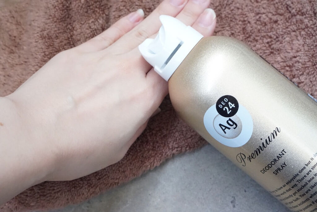プレミアム デオドラントスプレーＤＸ (無香性) /エージーデオ24/デオドラント・制汗剤を使ったクチコミ（2枚目）