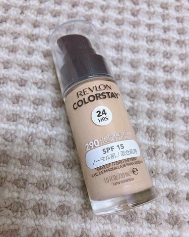 カラーステイ メイクアップ N/REVLON/リキッドファンデーションを使ったクチコミ（1枚目）