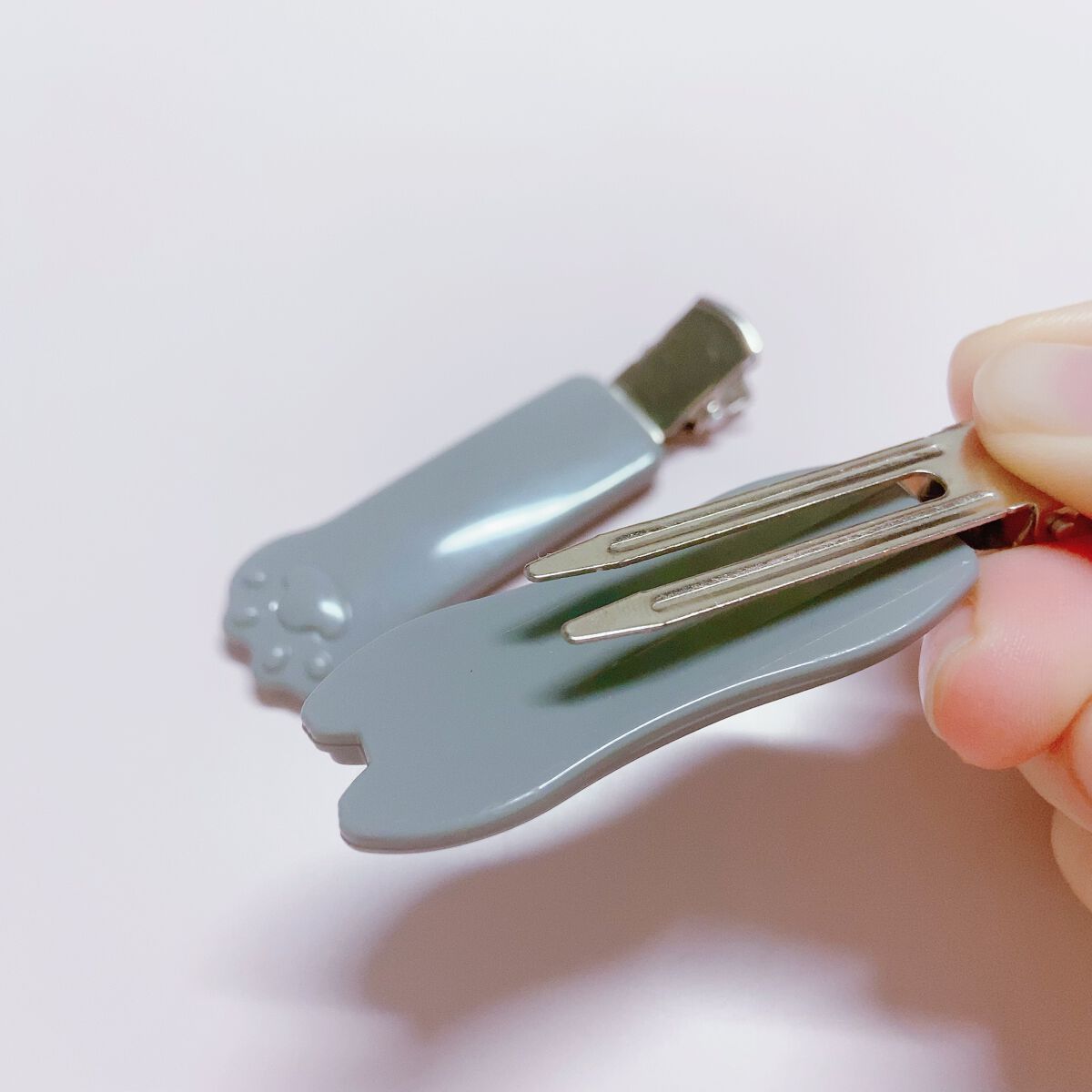 Nyarming　ねこの前髪クリップ/貝印/ヘアアクセサリーを使ったクチコミ（2枚目）