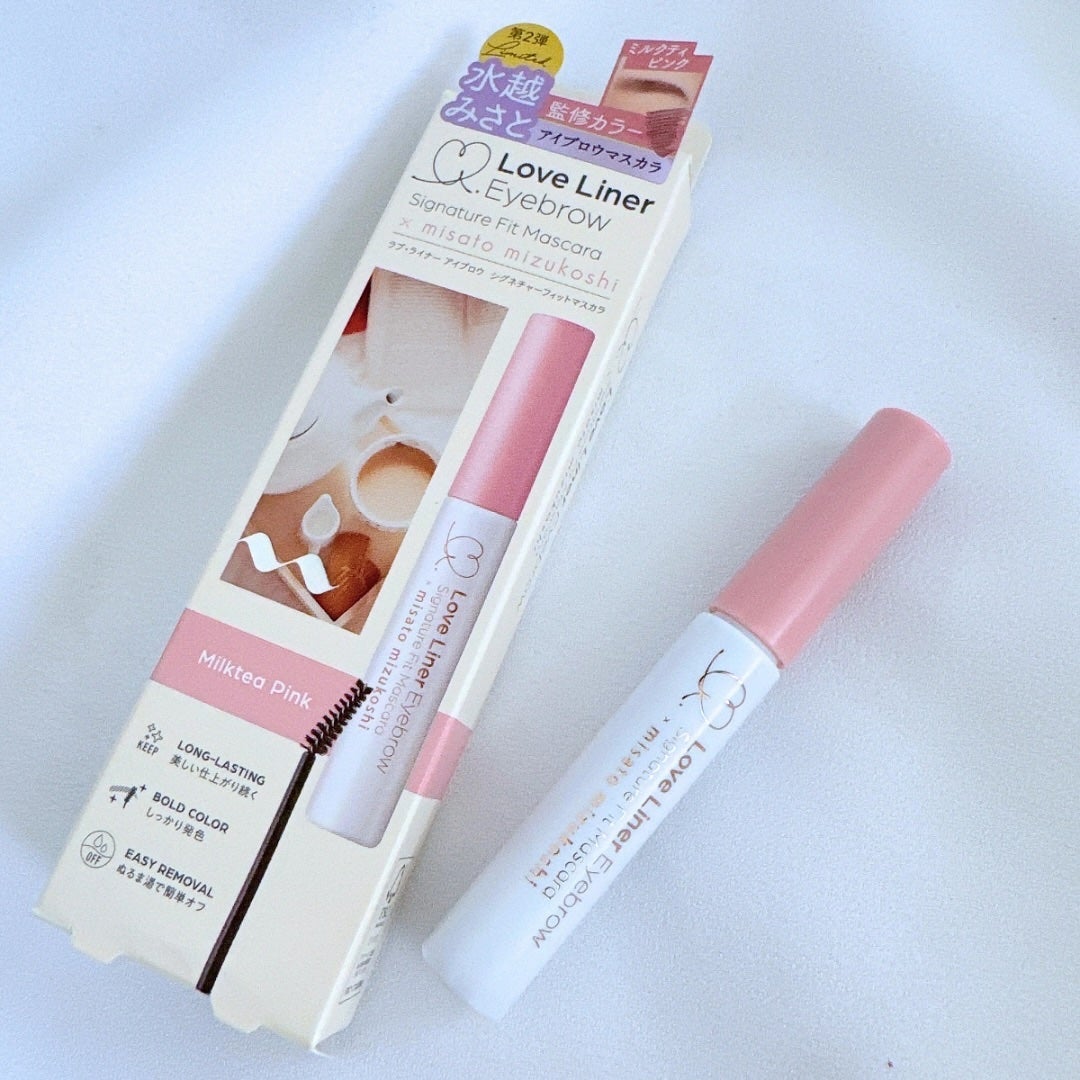 ラブ・ライナー シグネチャーフィットマスカラ MMC2<アイブロウ>/ラブ・ライナー/眉マスカラを使ったクチコミ(4枚目)