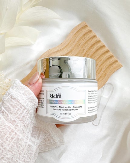 フレッシュリージュースドビタミンEマスク(90g)/Klairs/フェイスクリームを使ったクチコミ(2枚目)