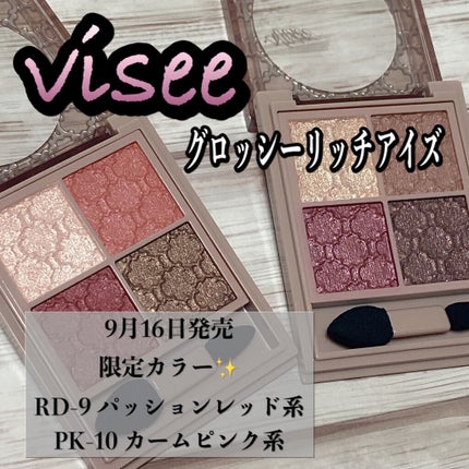 グロッシーリッチ アイズ N/Visée/アイシャドウパレットを使ったクチコミ(1枚目)