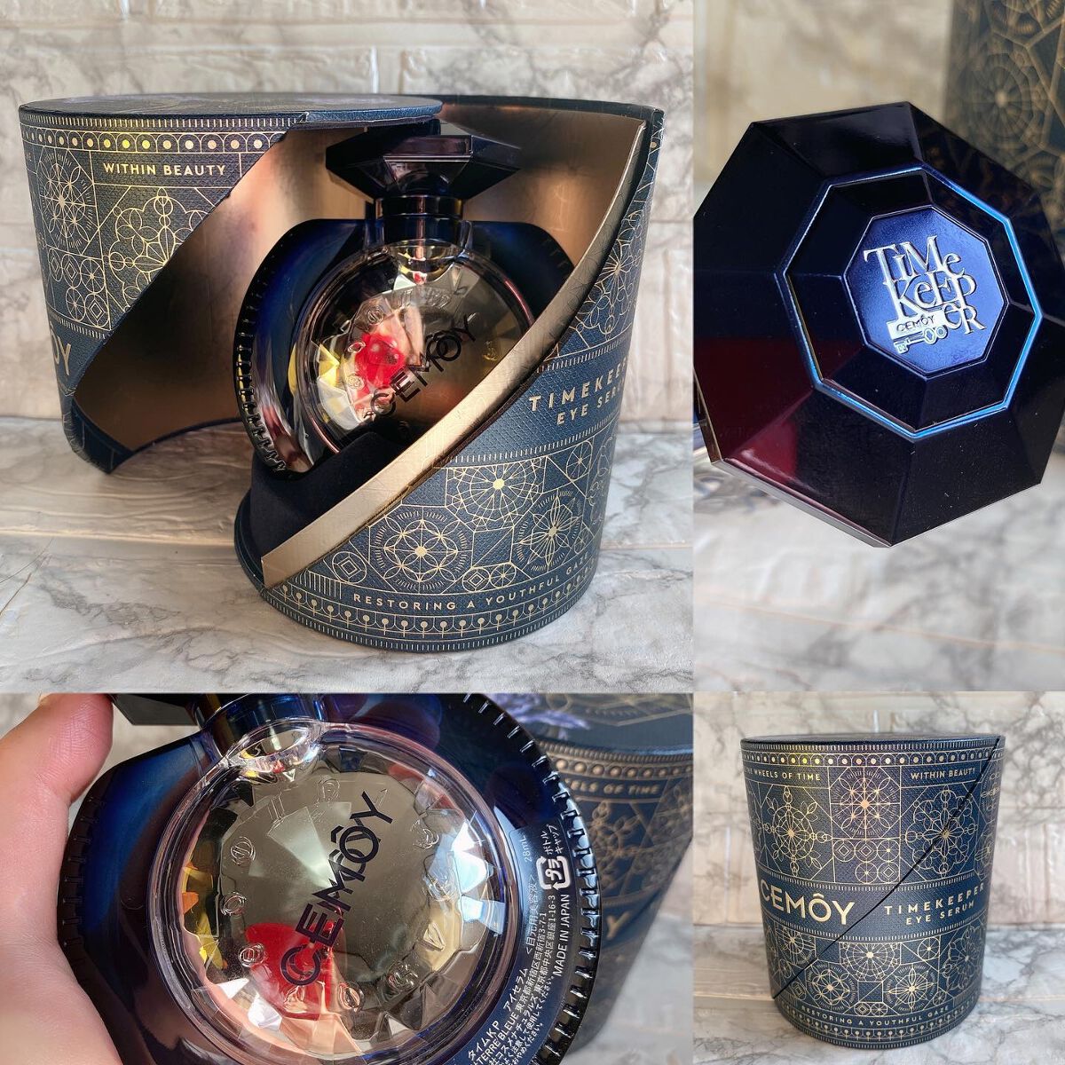 タイムキーパーアイセラム/CEMOY/アイケア・アイクリームを使ったクチコミ（3枚目）