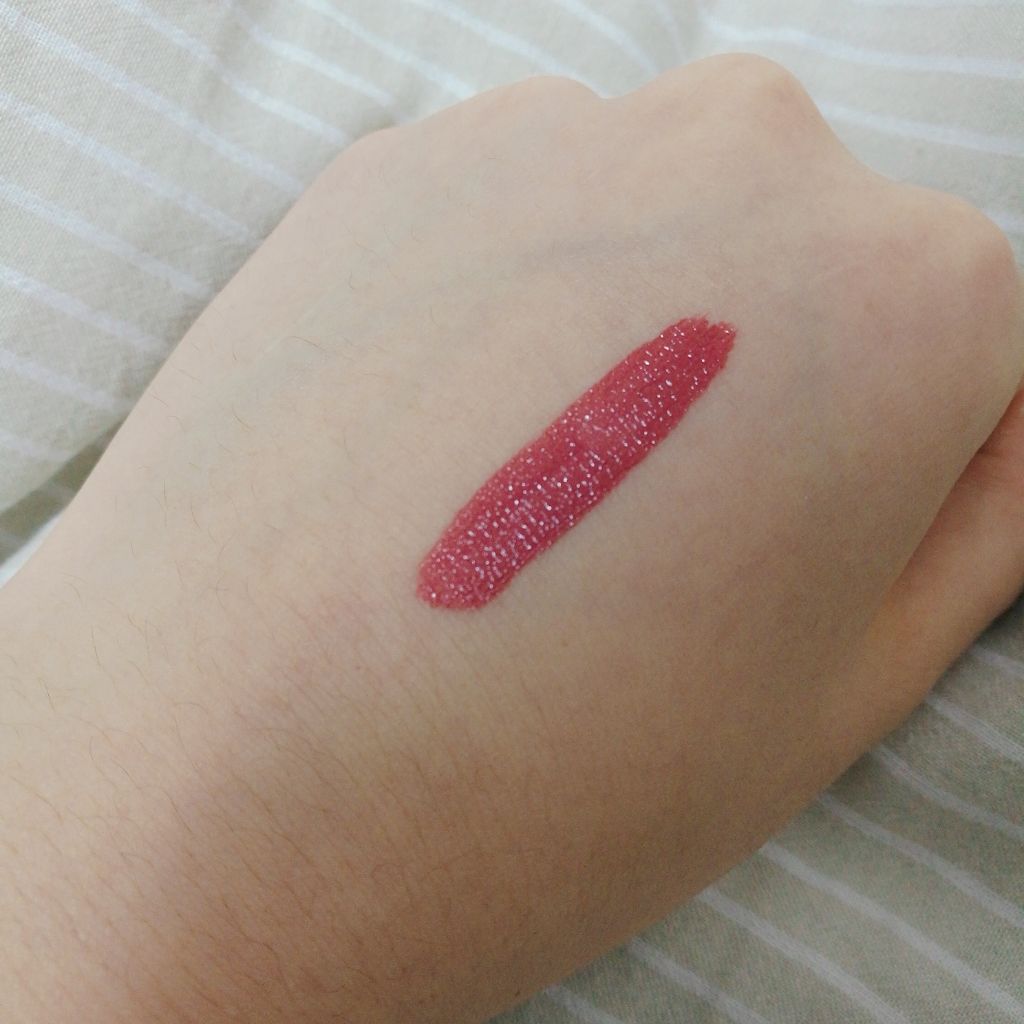 ステイカラーモイストマットリップ/MILLY.C（ミリーシー）/口紅を使ったクチコミ（3枚目）