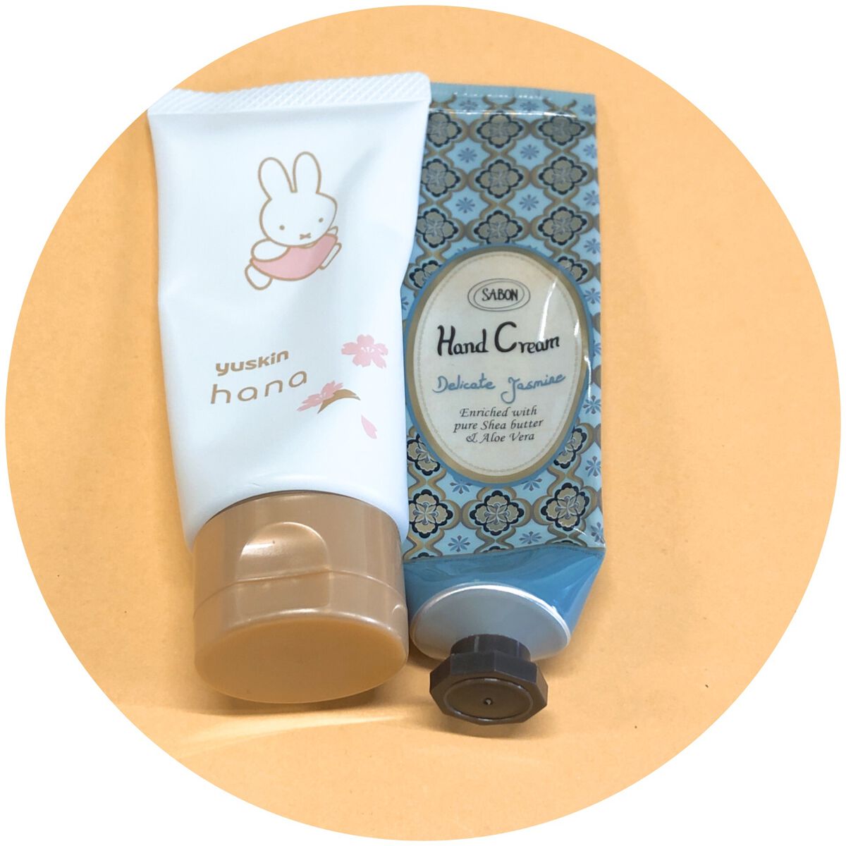 ハンドクリーム サクラ/ユースキンhana/ハンドクリームを使ったクチコミ（1枚目）