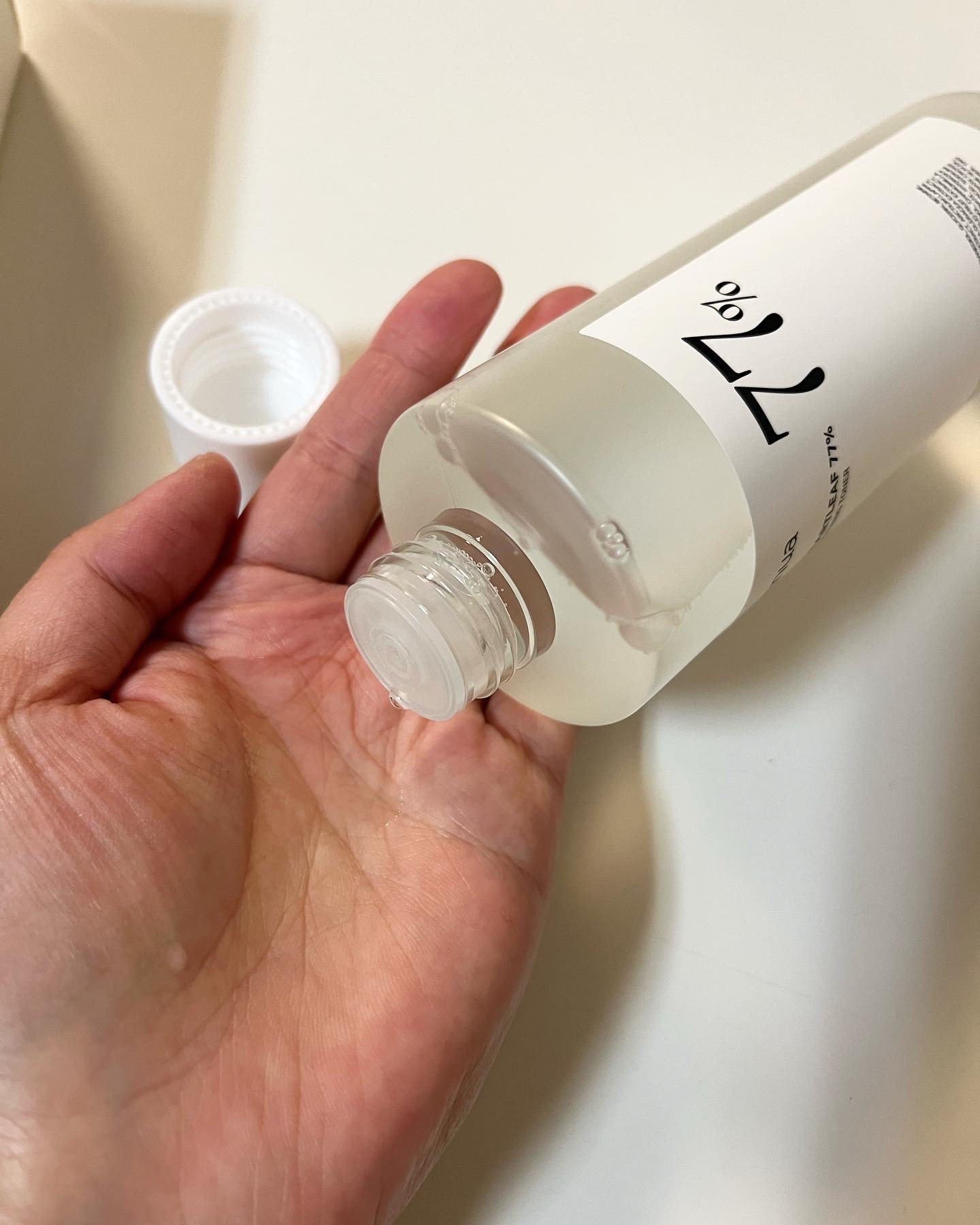 ドクダミ 77 スージングトナー/Anua/化粧水を使ったクチコミ（2枚目）