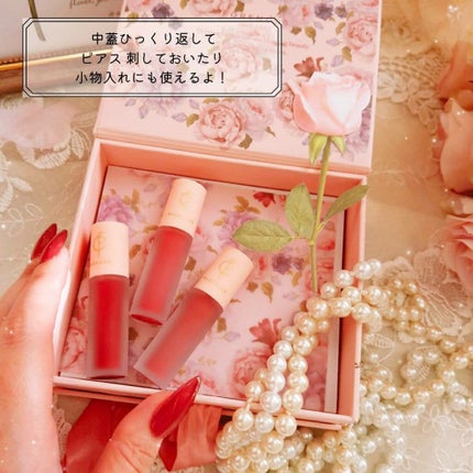 タトゥーベルベットミニティントセット/フォレンコス/リップティントを使ったクチコミ(9枚目)