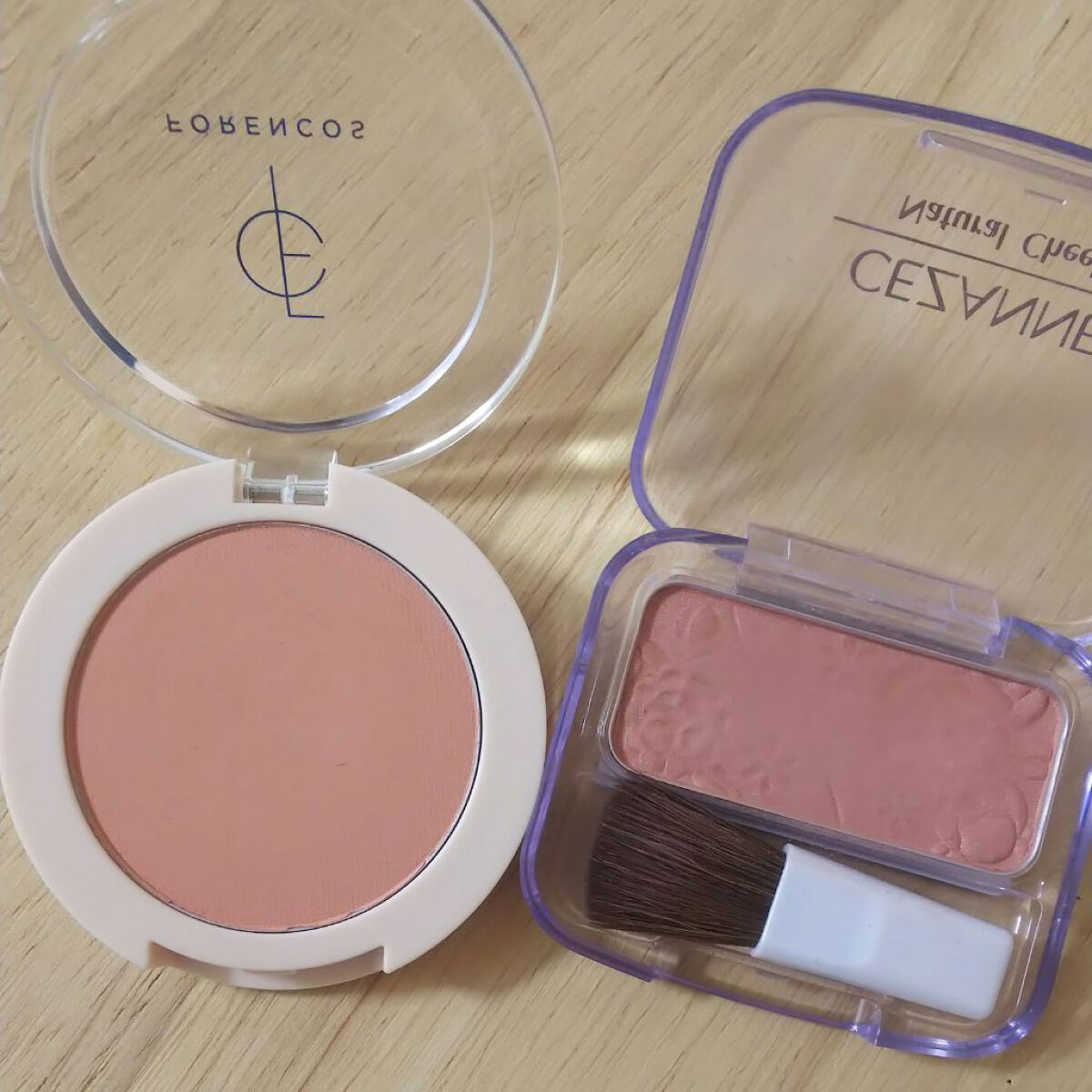 ナチュラル チークN/CEZANNE/パウダーチークを使ったクチコミ（3枚目）