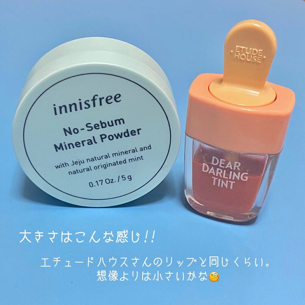 ノーセバム ミネラルパウダー/innisfree/ルースパウダーを使ったクチコミ(5枚目)