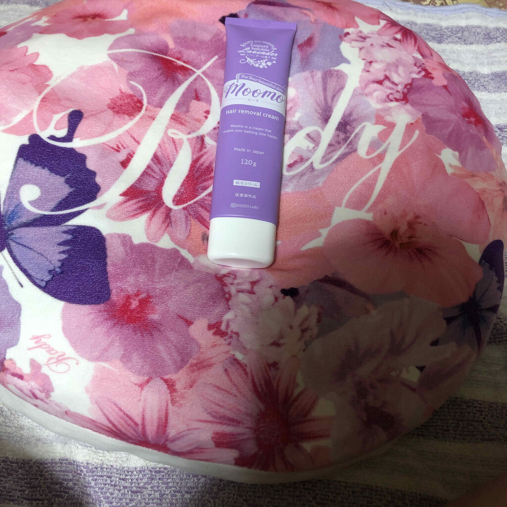 脱毛クリーム MOOMO/自然化粧品研究所/除毛クリームを使ったクチコミ（1枚目）