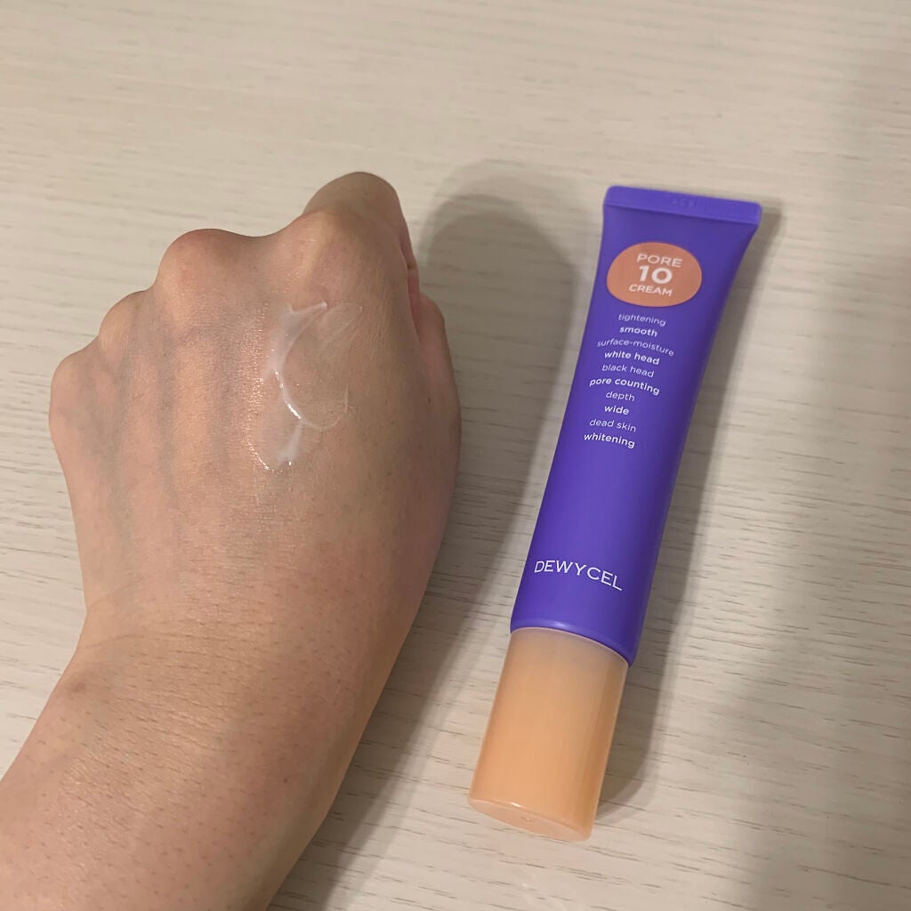 ポアーテンクリーム/DEWYCEL/化粧下地を使ったクチコミ(2枚目)