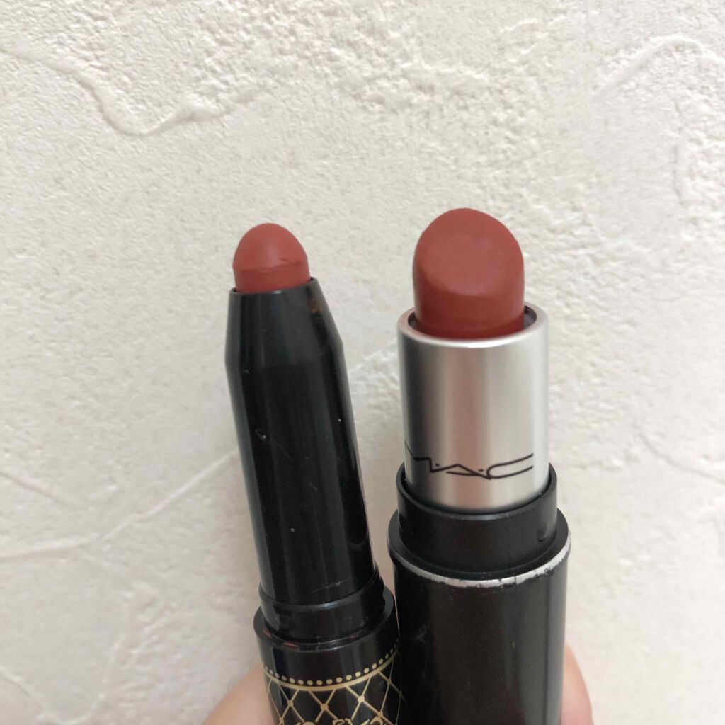 クレヨンマットリップ/キャンメイク/口紅を使ったクチコミ（2枚目）