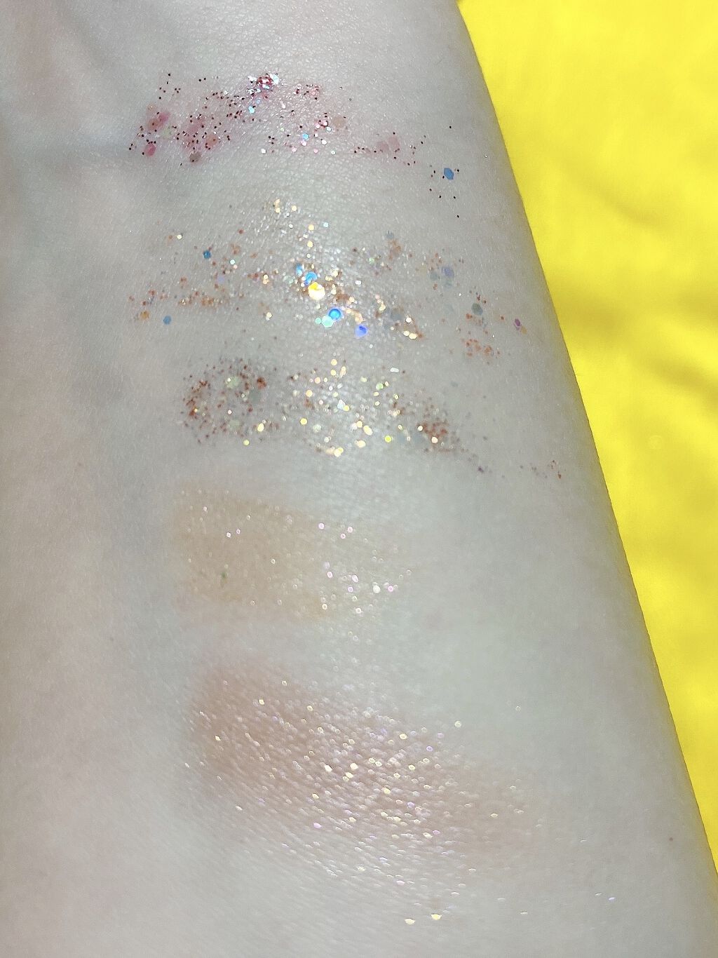 twinkle pop  jelly Glitter/CLIO/ジェル・クリームアイシャドウを使ったクチコミ（2枚目）