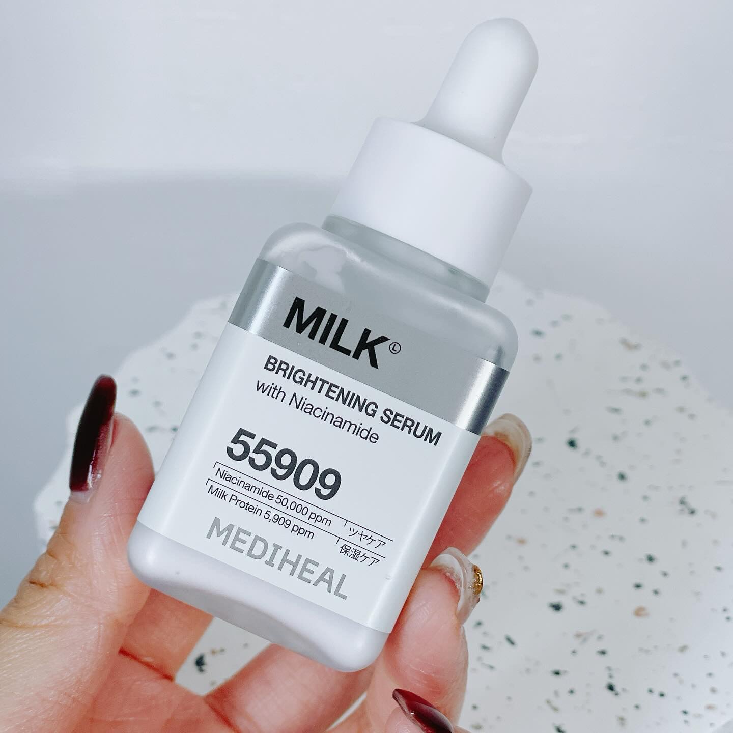 ミルクブライトニングセラム/MEDIHEAL/美容液を使ったクチコミ（2枚目）
