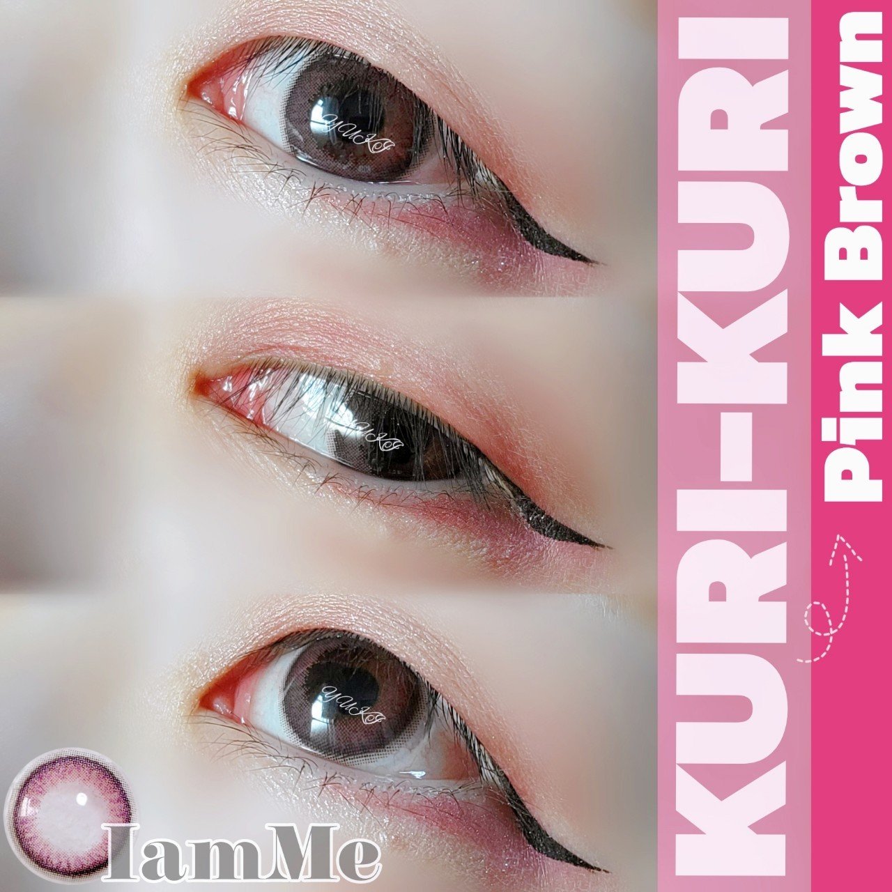 KURI-KURI/IamMe/カラーコンタクトレンズを使ったクチコミ（1枚目）