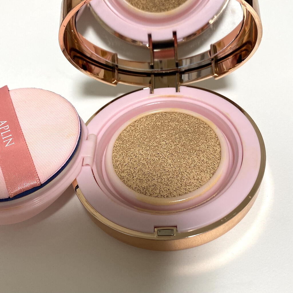 ピンクティーツリーカバークッション/APLIN/クッションファンデーションを使ったクチコミ（3枚目）