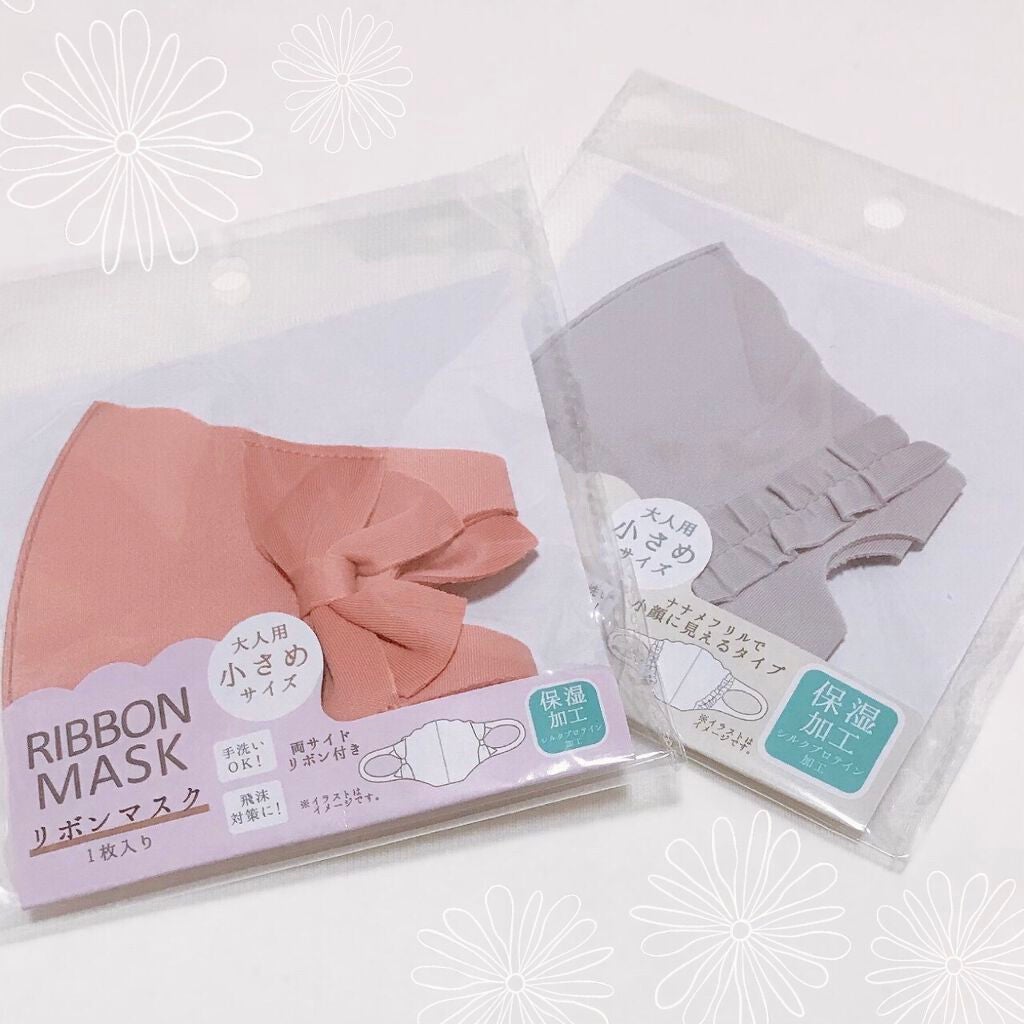 リボンマスク/DAISO/マスクを使ったクチコミ(1枚目)