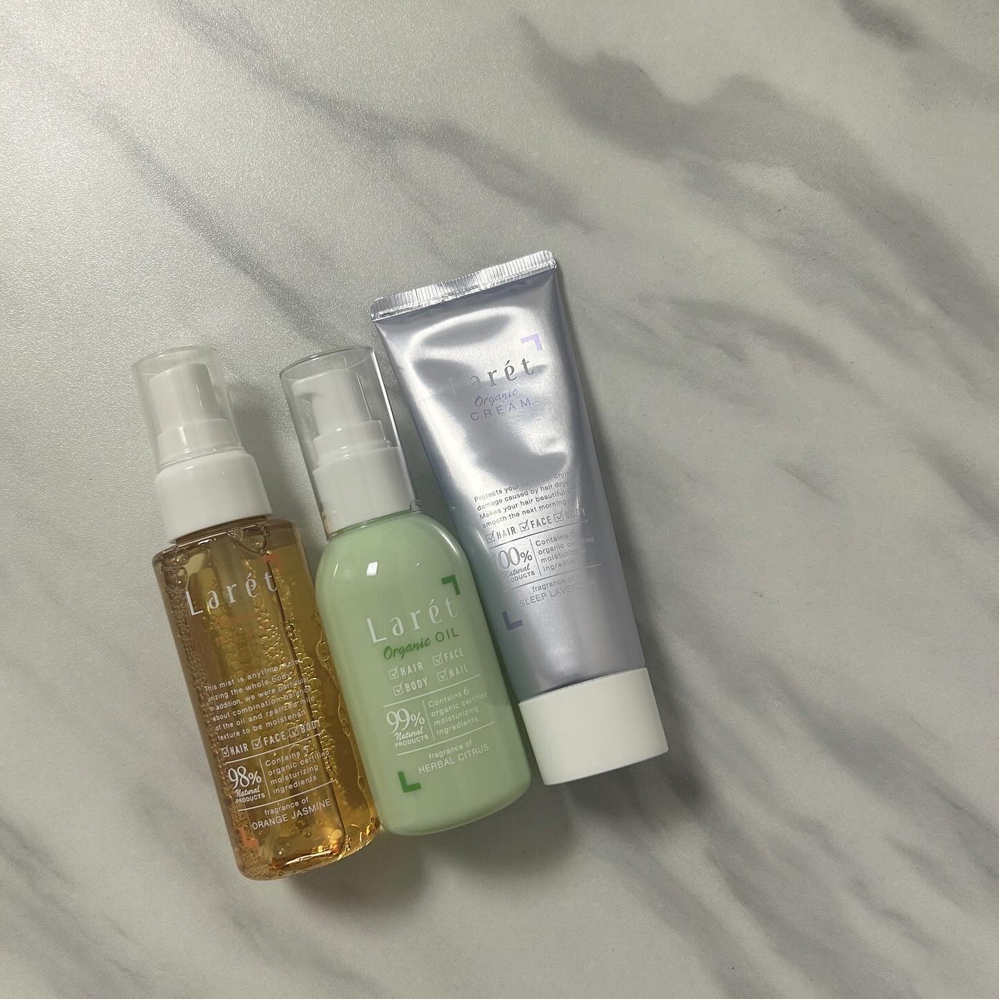 オーガニッククリーム/Laret/ヘアワックス・クリームを使ったクチコミ（1枚目）