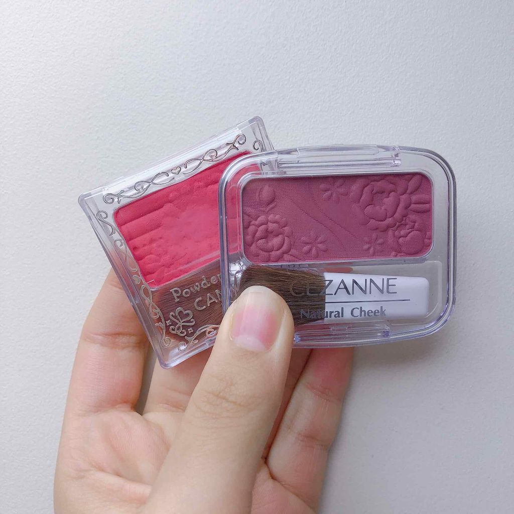 ナチュラル チークN/CEZANNE/パウダーチークを使ったクチコミ（2枚目）
