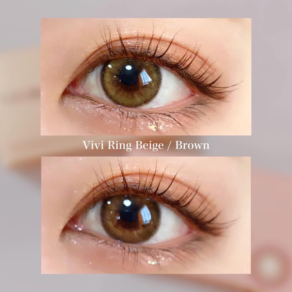ViVi Ring 1Month/OLENS/カラーコンタクトレンズを使ったクチコミ(1枚目)