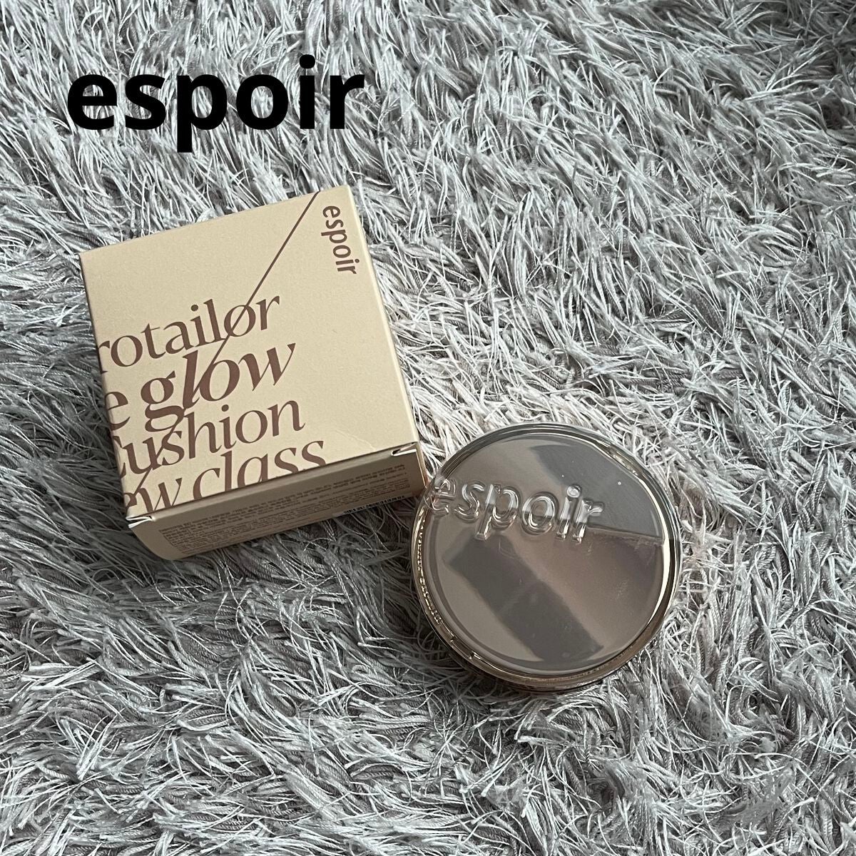 プロテーラービーグロウクッション ニュークラス/espoir/クッションファンデーションを使ったクチコミ(1枚目)