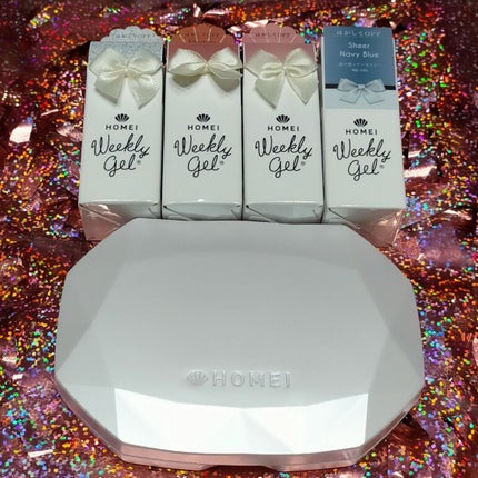 ウィークリージェル/HOMEI/ジェルネイルを使ったクチコミ(2枚目)