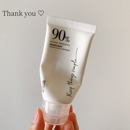 ドクダミアクネ弱酸性クレンジングフォーム/Anua/洗顔フォームを使ったクチコミ(1枚目)