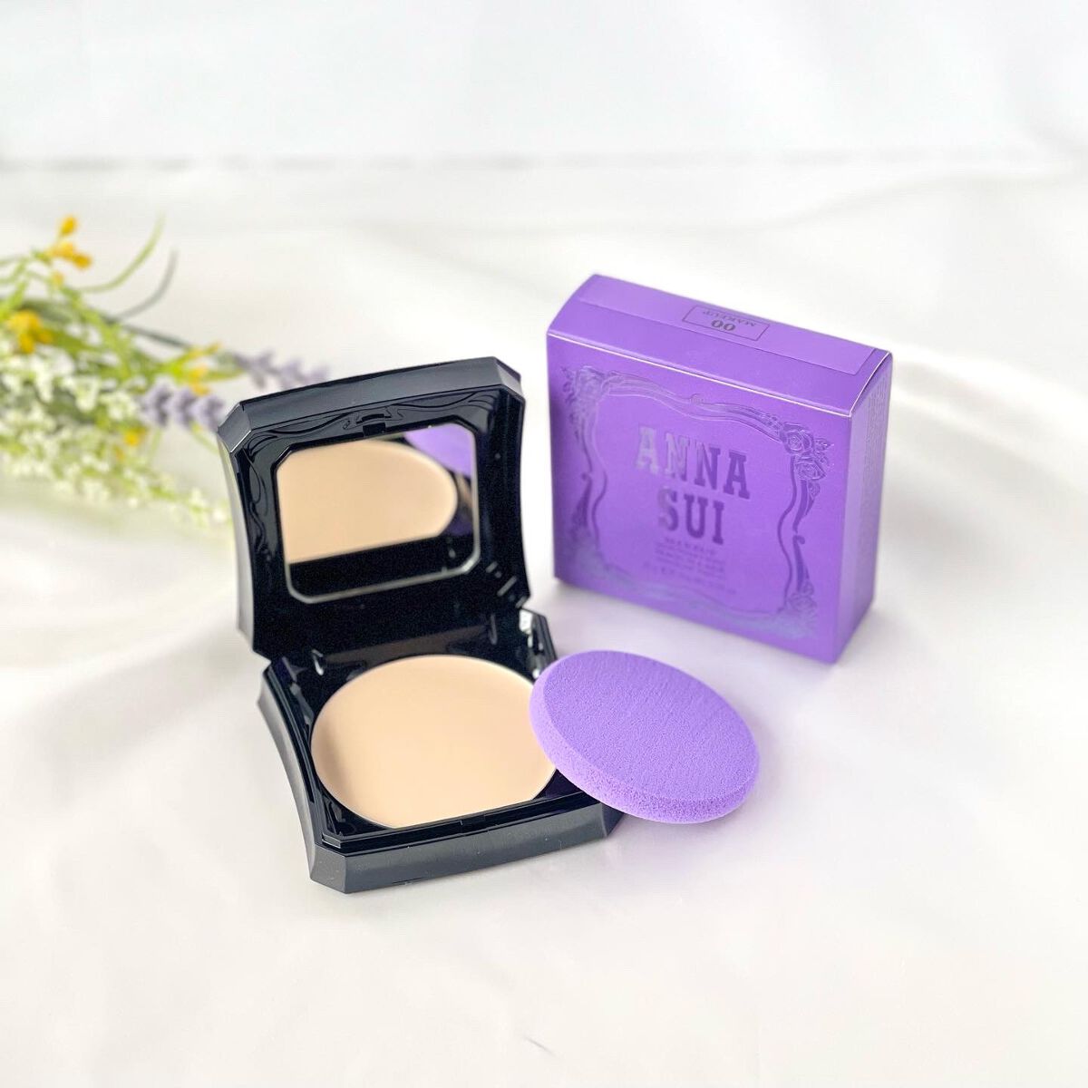 メイクアップ 00/ANNA SUI/パウダーファンデーションを使ったクチコミ（1枚目）