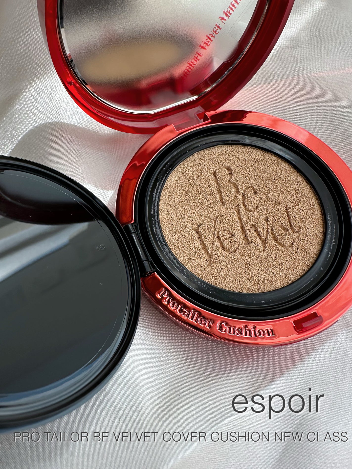 プロテーラービーベルベットカバークッション/espoir/クッションファンデーションを使ったクチコミ(2枚目)